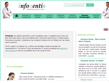 Tablet Screenshot of infodentis.com
